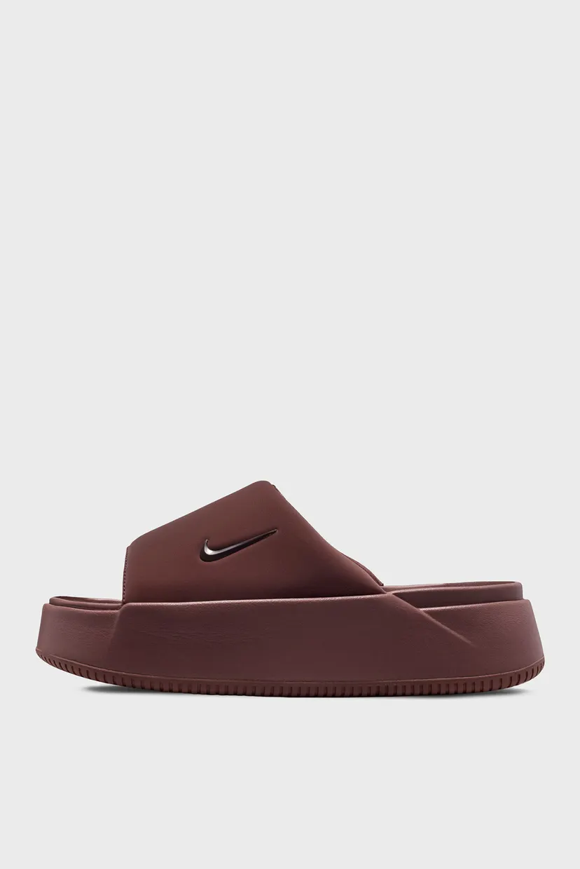 Женские коричневые слайдеры WMNS NK CALM ELEVATION 4