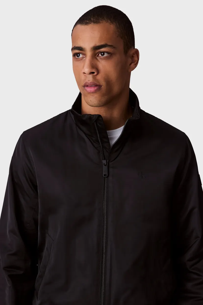 Чоловіча чорна куртка LS PADDED HARRINGTON 5