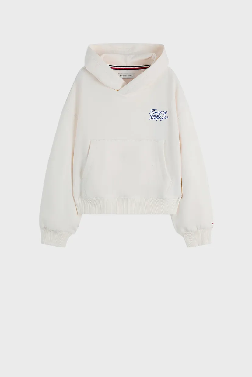 Дитяче біле худі TOMMY HILFIGER HOODIE 5