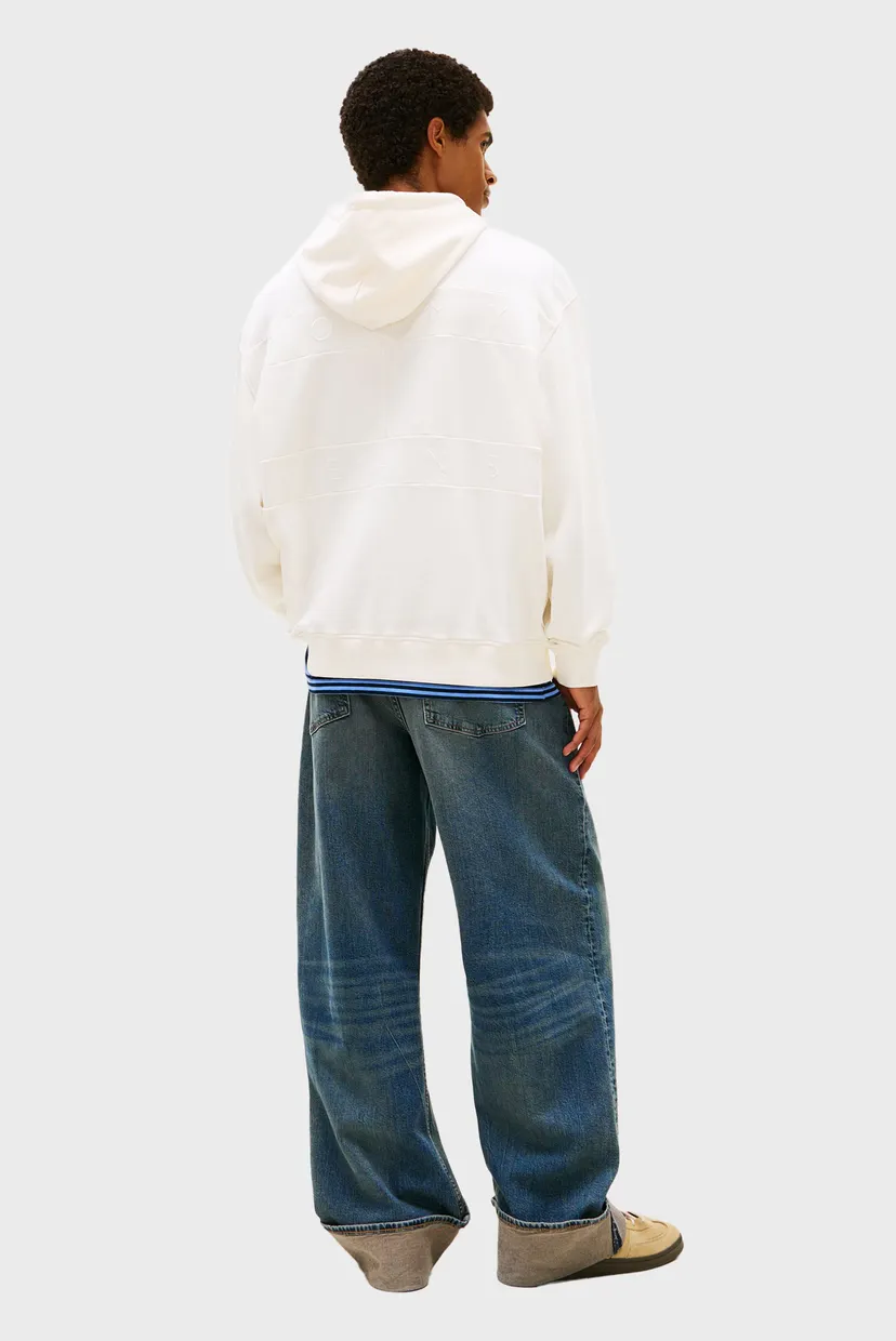 Чоловіче біле худі OVERDYED 3