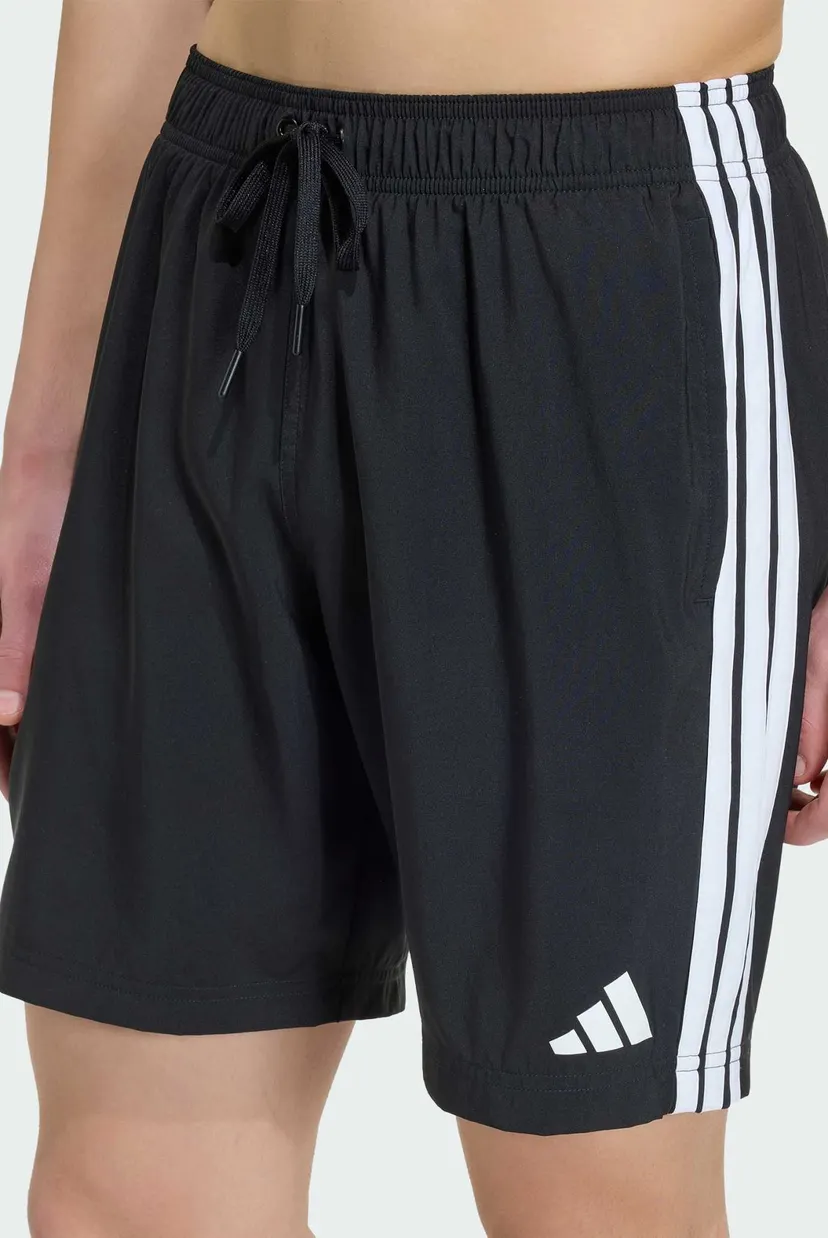 Мужские черные плавательные шорты 3 STRIPES 8 INCH 4