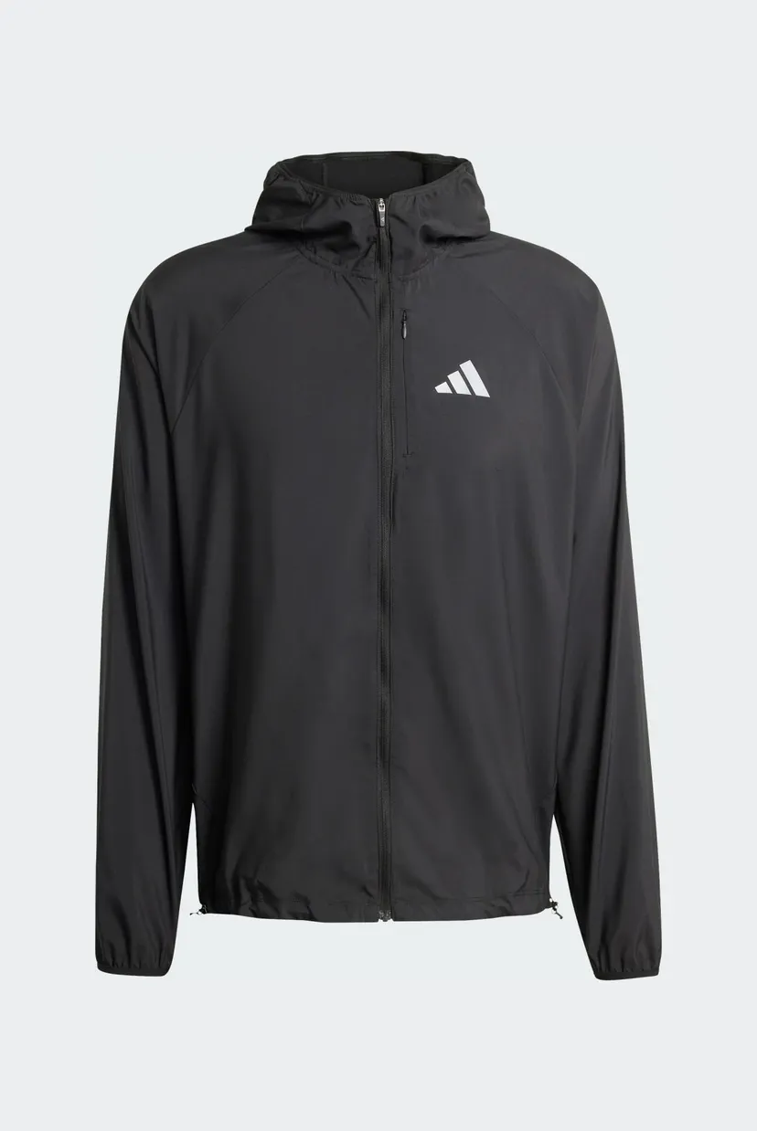 Чоловіча чорна куртка adi365 Running Essentials 6