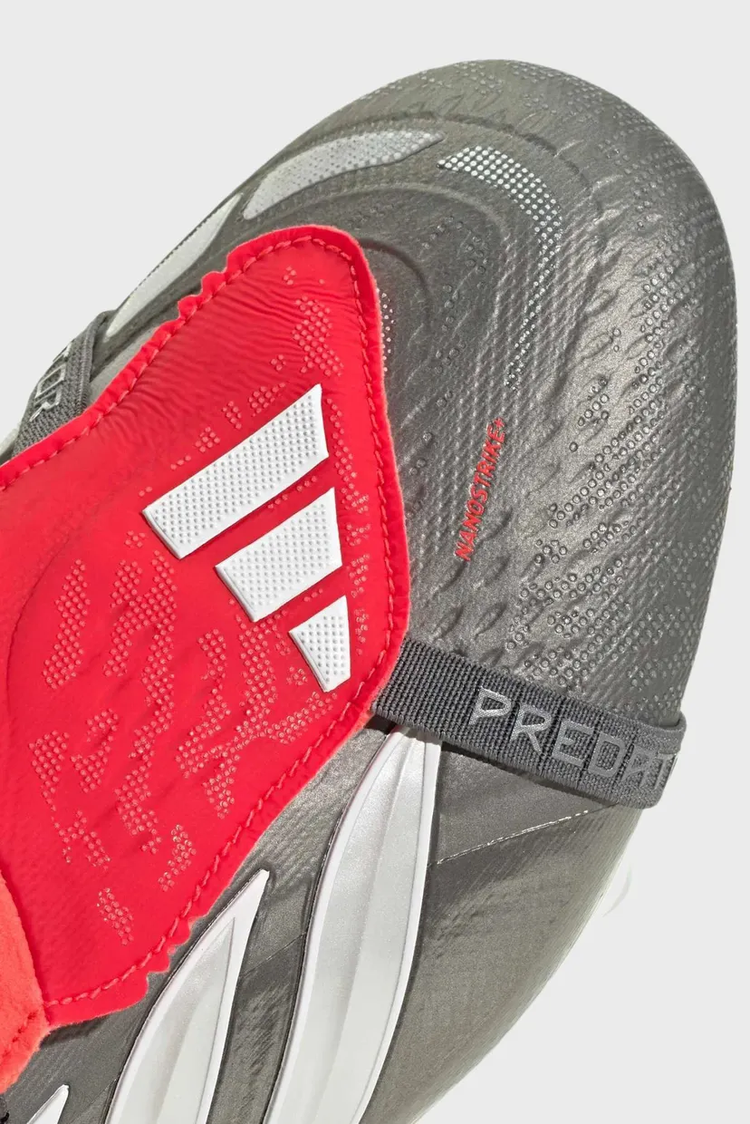 Серые бутсы PREDATOR ELITE Fold-Over Tongue Firm Ground 8