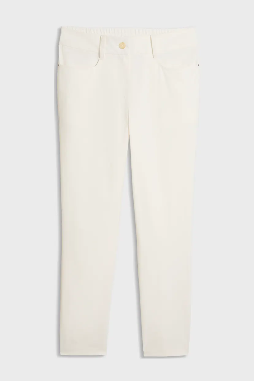 Женские белые спортивние брюки Avant Slim Golf Pants Women 4