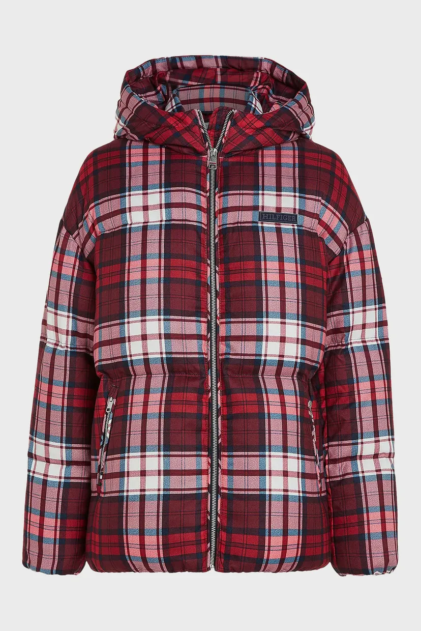 Жіночий картатий пуховик NEW YORK TARTAN PUFFER JACKET 5