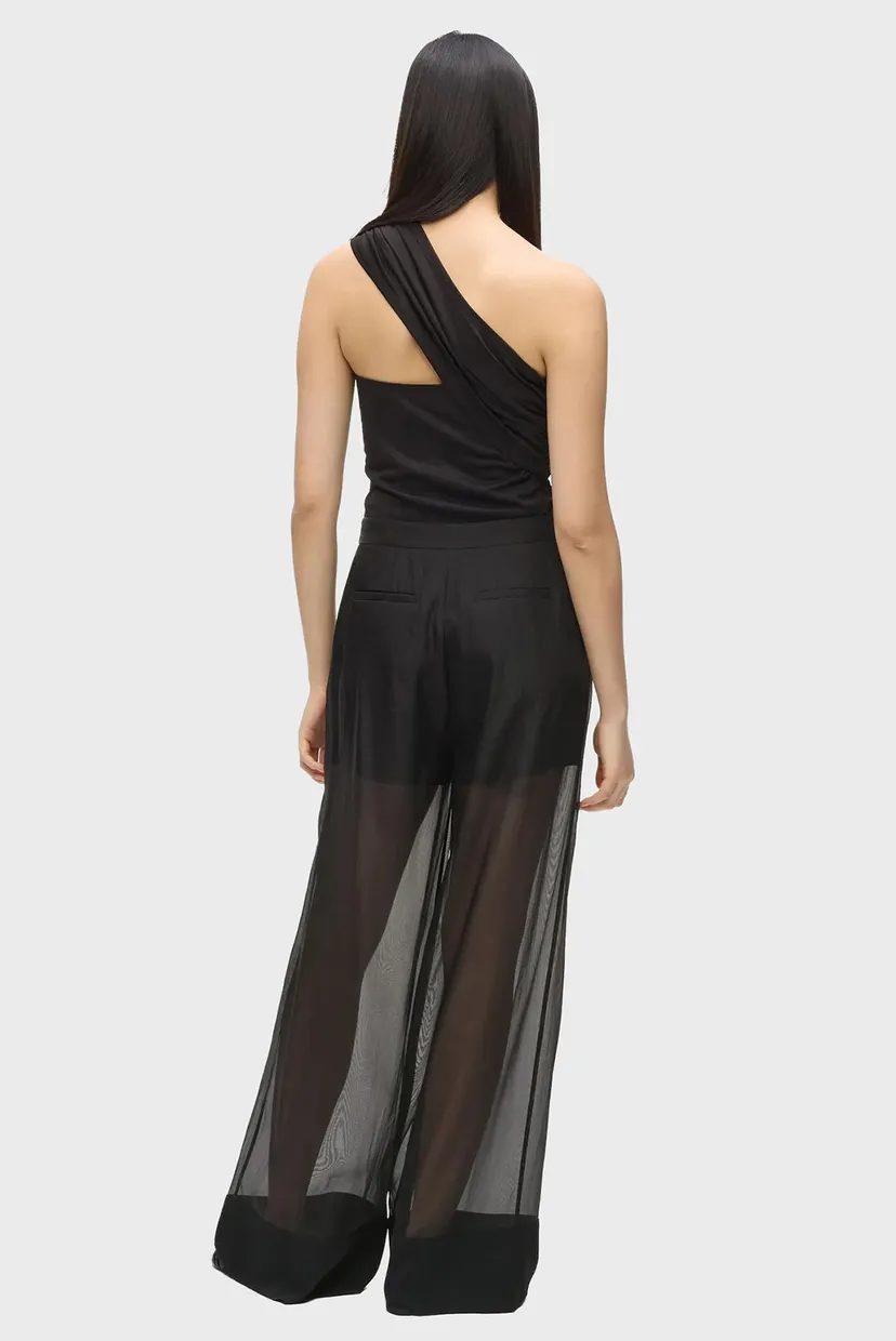 Женские черные брюки ORGANZA FASHION 3