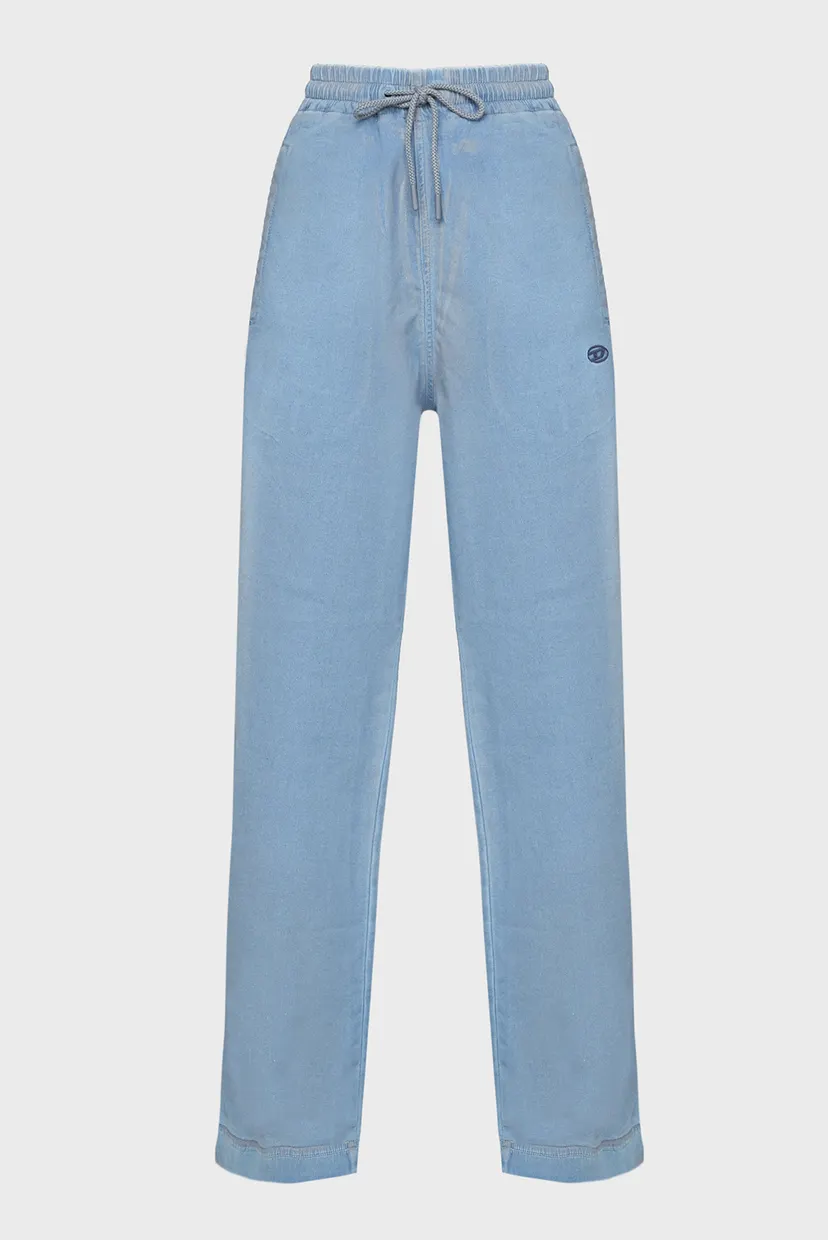 Голубые брюки D-MARTIANS-S TRACK Sweat jeans (унисекс) 8