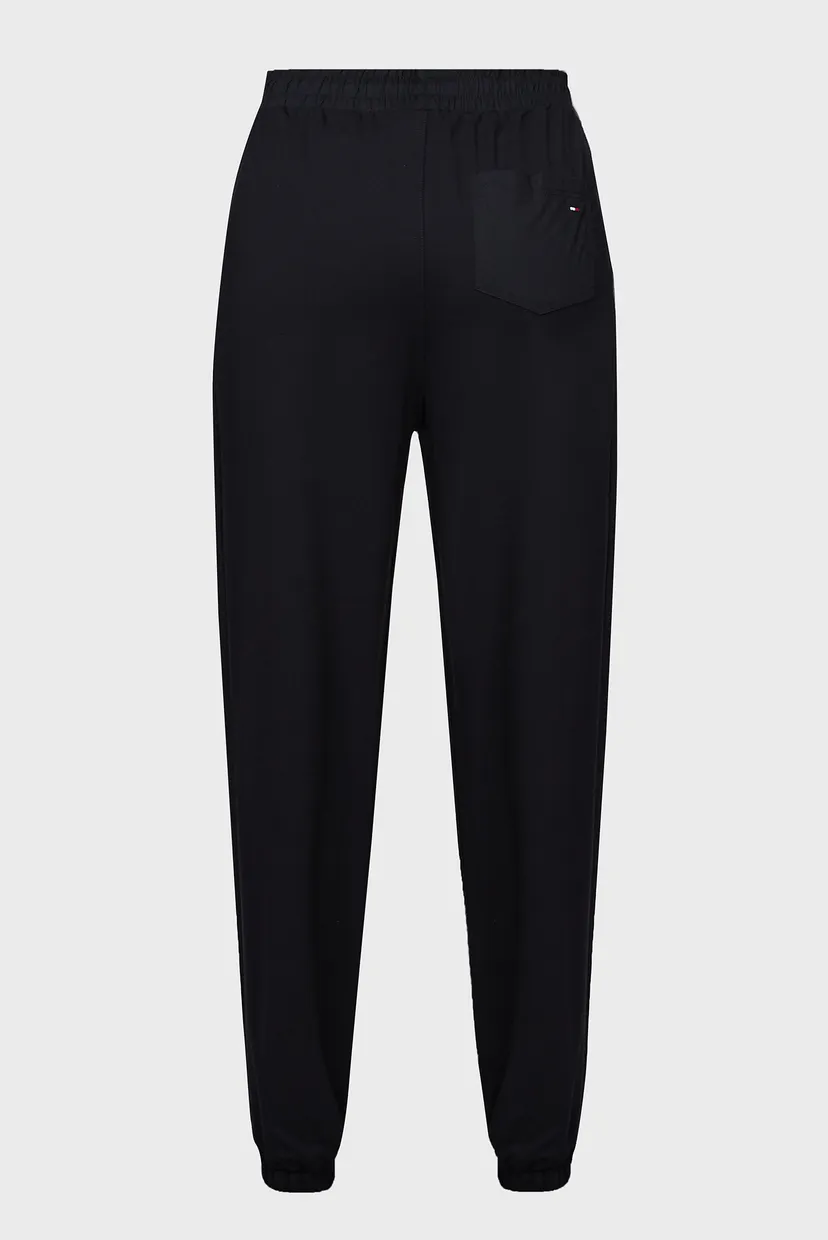 Женские черные спортивные брюки TAPERED POPLIN MIX PANTS 6