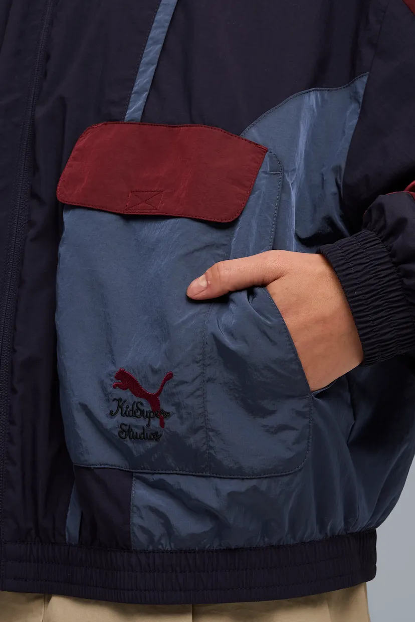 Чоловіча темно-синя куртка PUMA x KIDSUPER Lightweight Padded Jacket Men 4