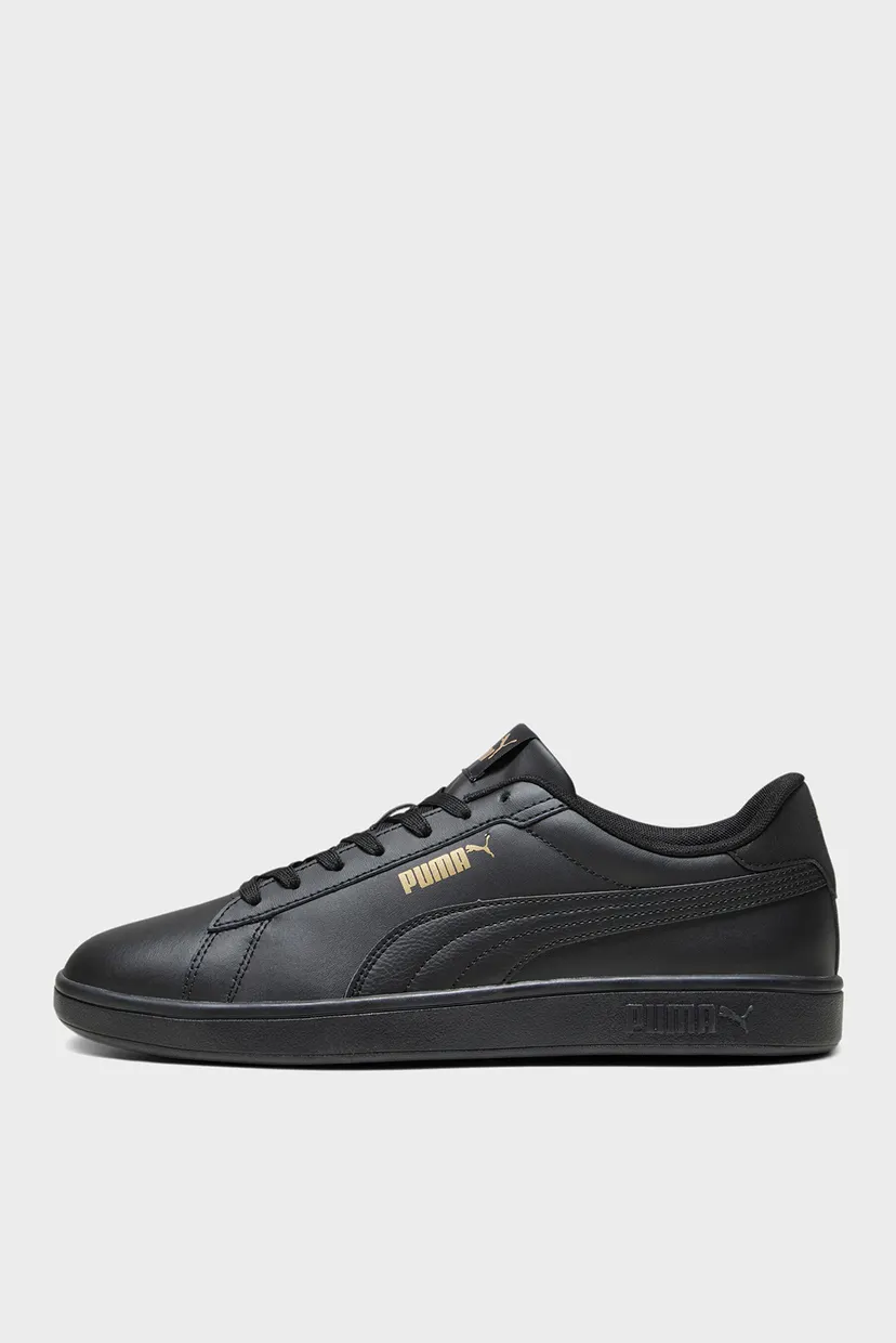 Чорні шкіряні снікерси Smash 3.0 L Sneakers 3