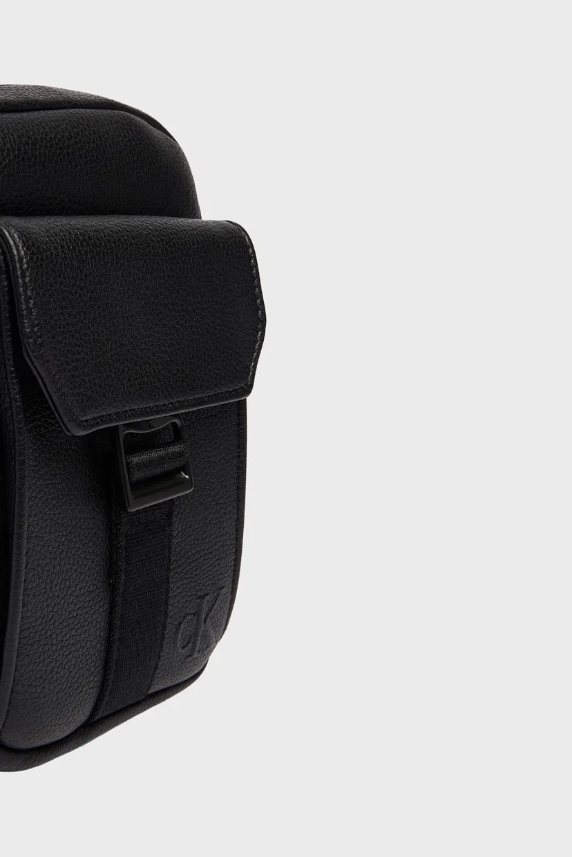 Чоловіча чорна сумка WEBBING STRAP REPORTER 4