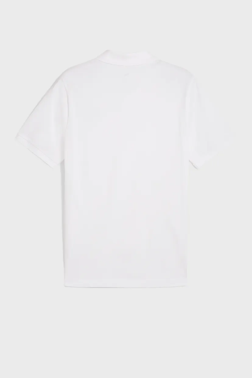 Мужское белое поло Essentials Pique Polo Men 7