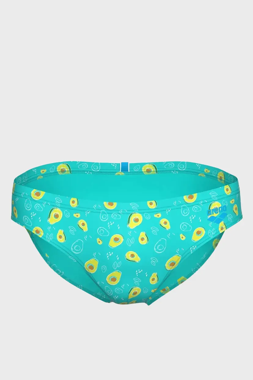 Чоловічі бірюзові плавки з візерунком SWIM BRIEFS ALLOVER 3