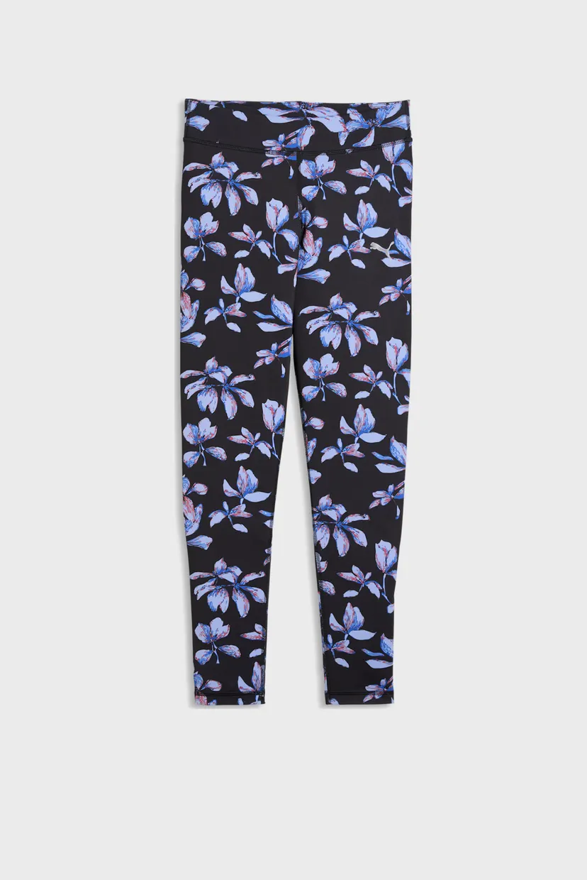 Дитячі чорні тайтси з візерунком Essentials Training Printed Tights Youth 4