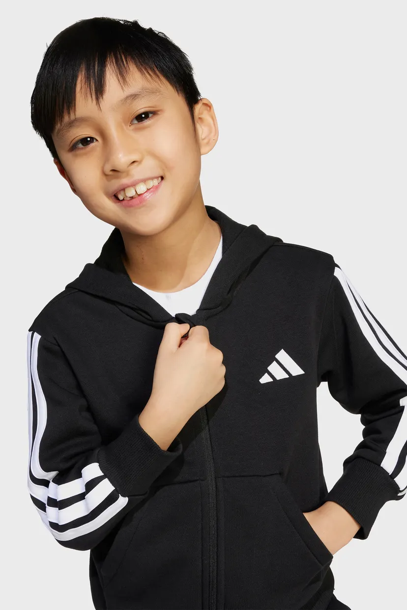 Дитяче чорне худі Essentials Full-Zip Kids 4