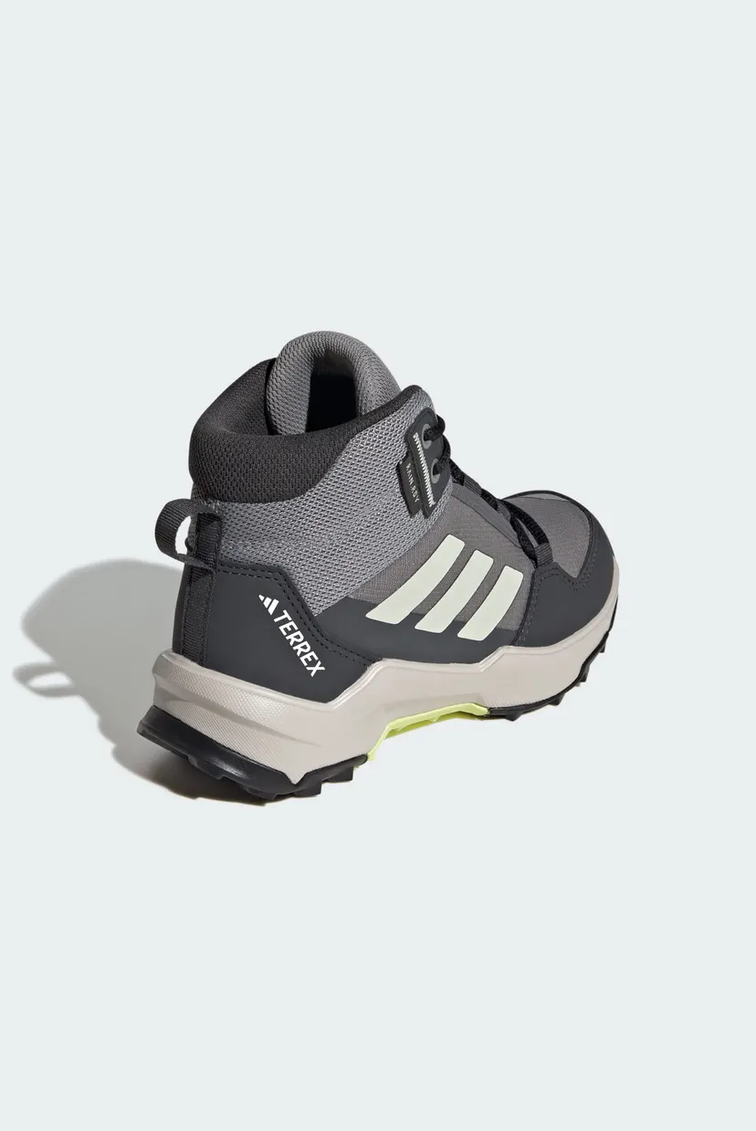 Детские серые ботинки Terrex Ax4r Mid Rain.Rdy 5
