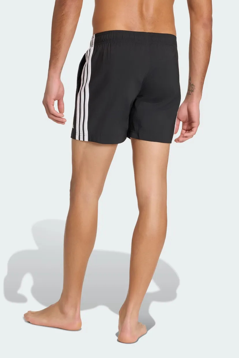 Чоловічі чорні плавальні шорти 3 STRIPES 5 INCH 3