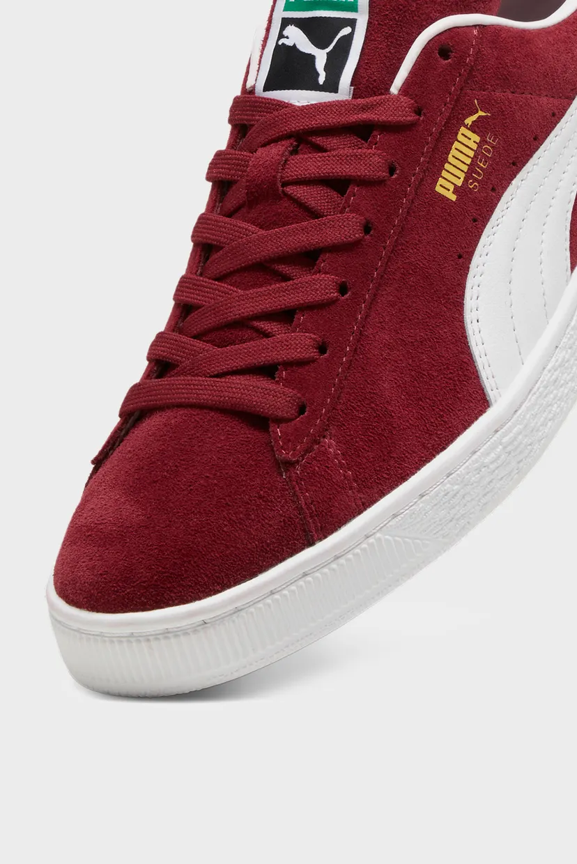 Красные замшевые сникерсы Suede Classic Sneakers Unisex 5