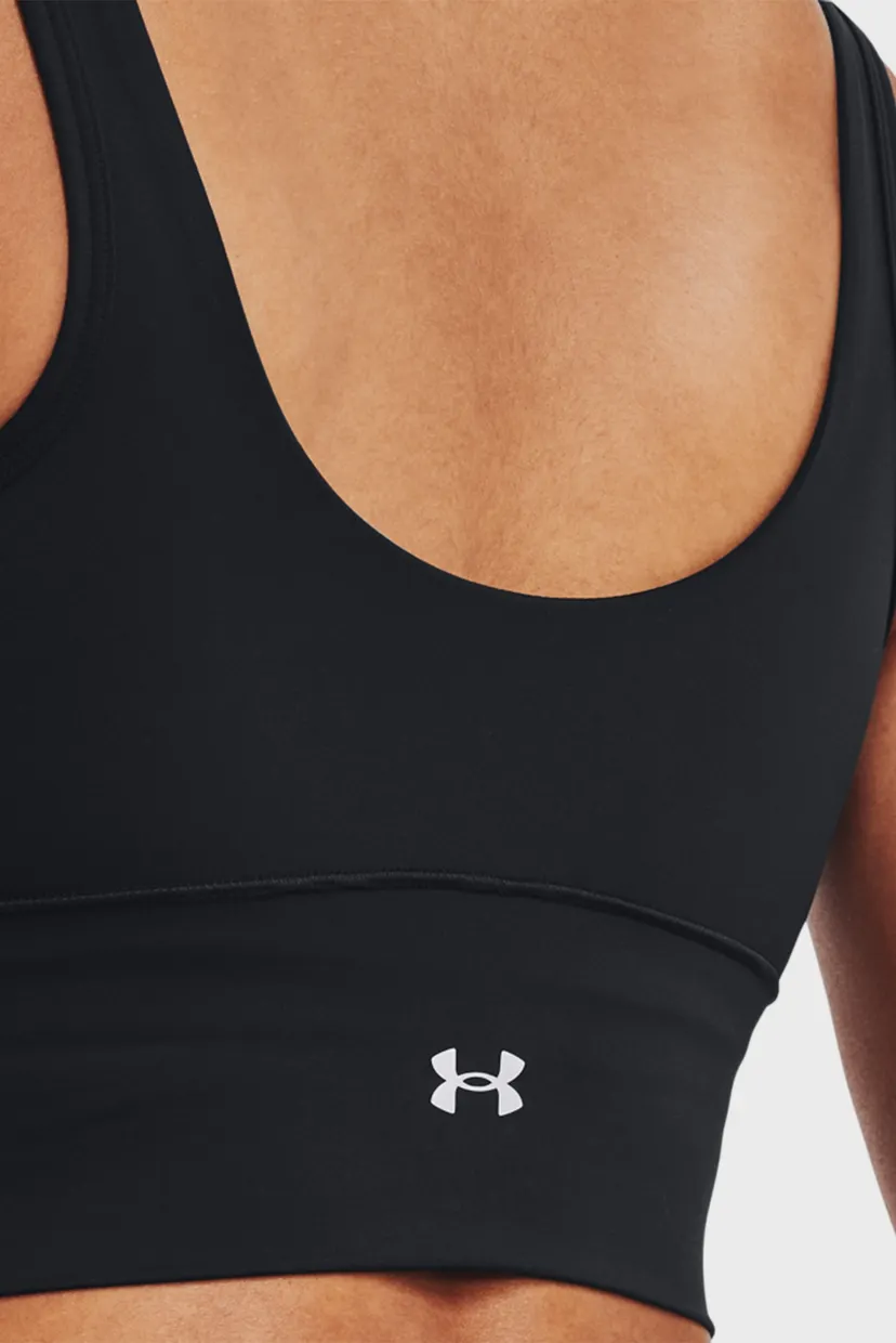 Женский черный топ Meridian Fitted Crop Tank 4