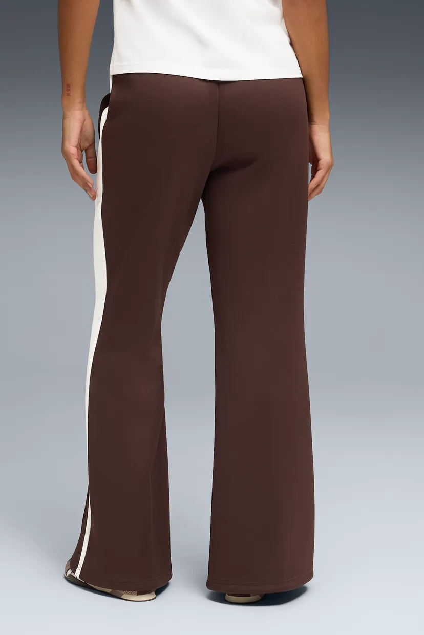 Женские коричневые спортивные брюки T7 Flared Pants Women 3