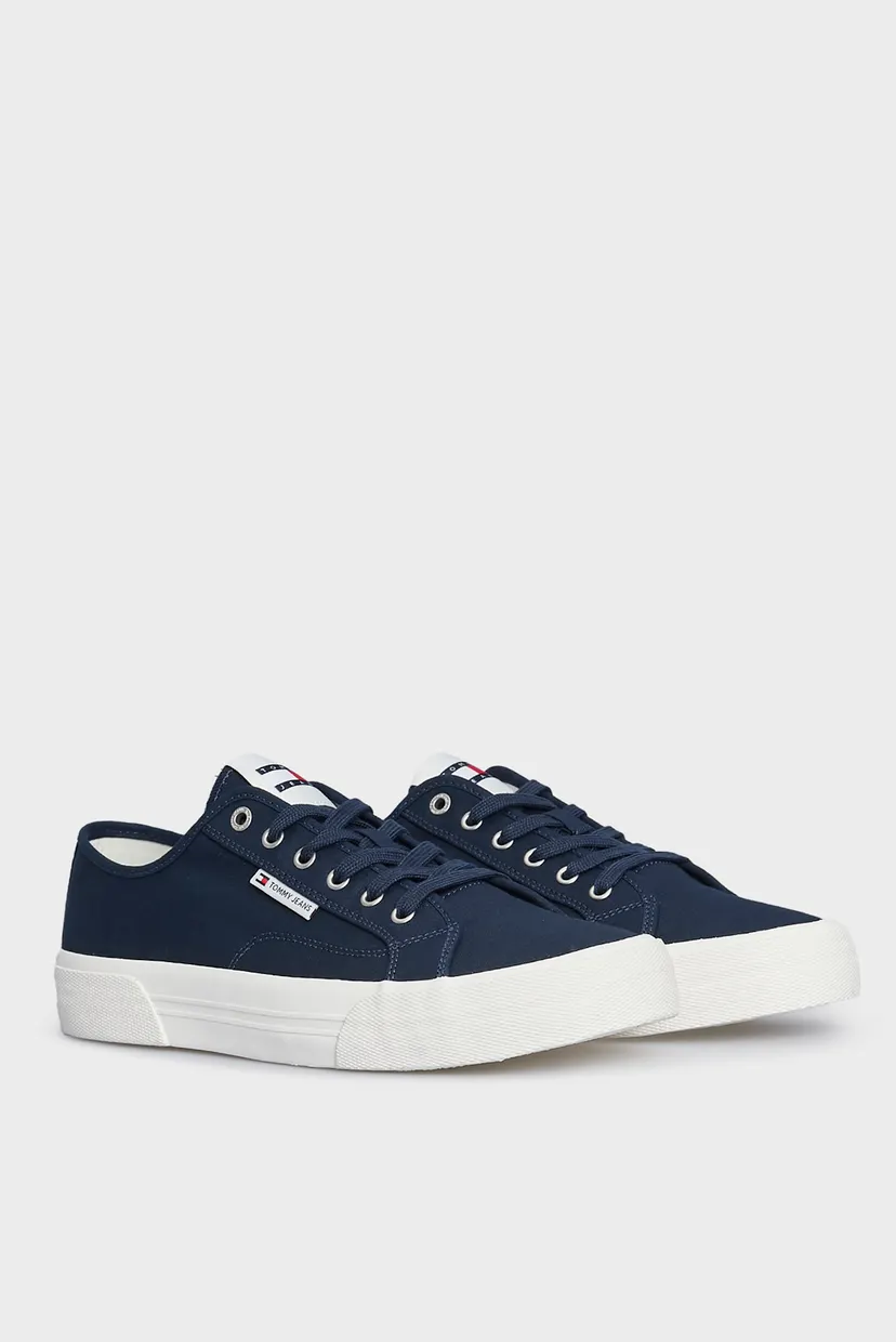 Мужские темно-синие кеды TJM  LACE UP CANVAS COLOR 3
