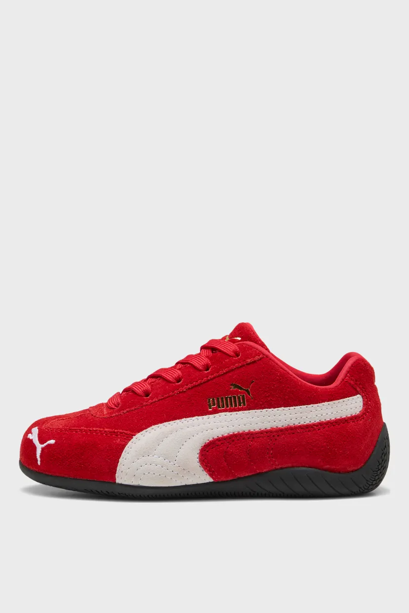 Дитячі червоні шкіряні кросівки Speedcat Sneakers Kids 4