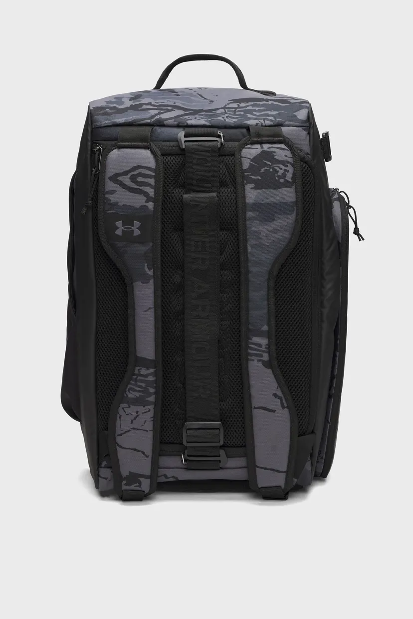 Чорний рюкзак UA Contain Duo SM BP Duffle-BLK 3