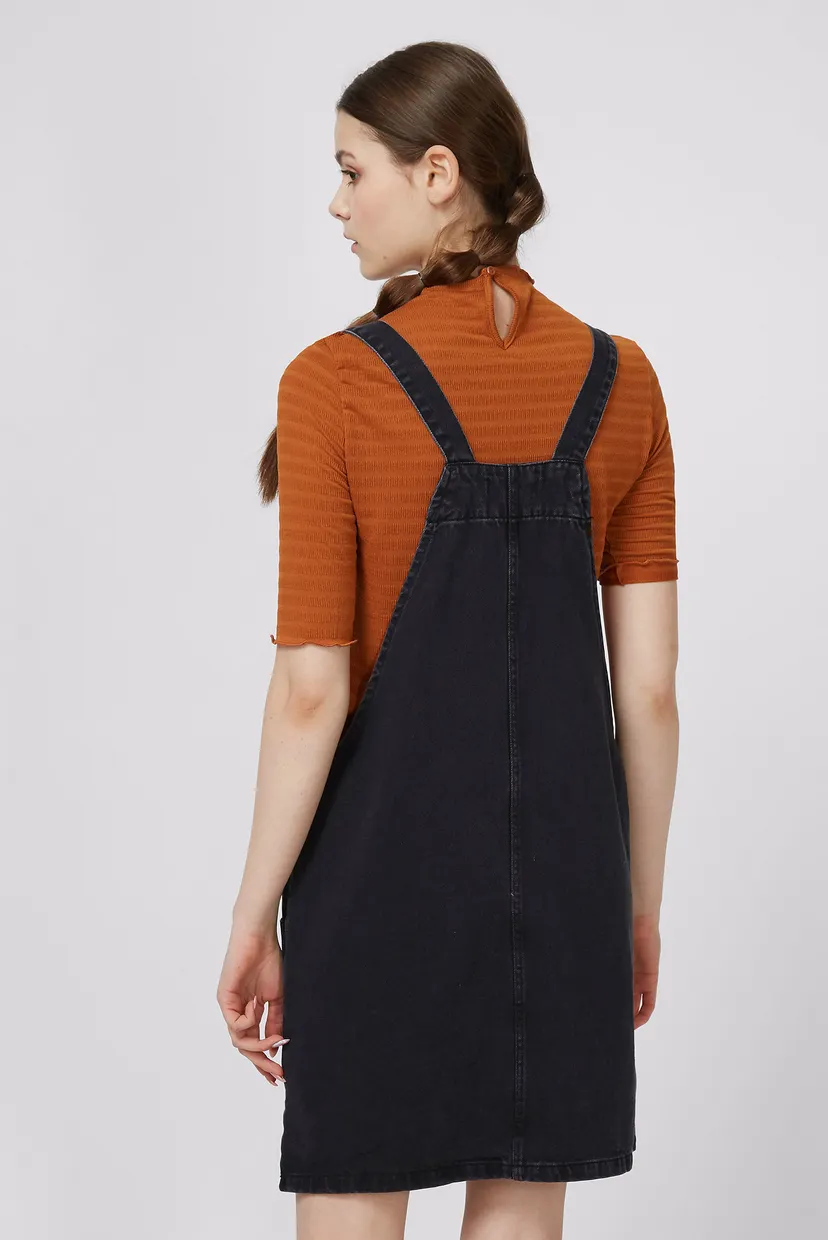 Женский черный джинсовый сарафан Calliope 0046195 — MD-Fashion