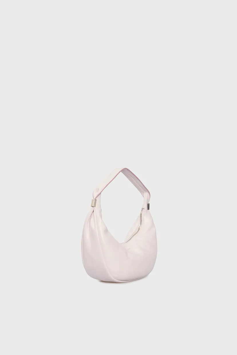 Жіноча бузкова сумка PINCHED SOFT CRESCENT SM 3