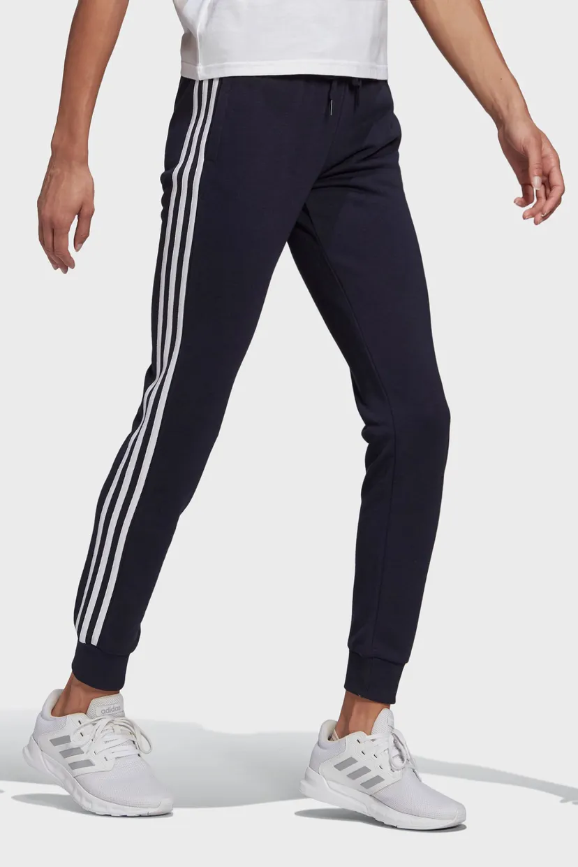 Жіночі чорні спортивні штани Essentials 3-Stripes 4