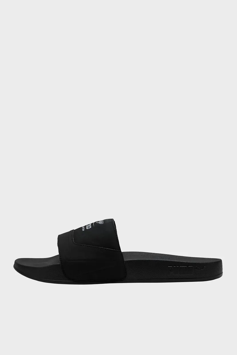 Чорні слайдери  PUMA x ASTON MARTIN ARAMCO F1® TEAM Leadcat Sandals Unisex 3