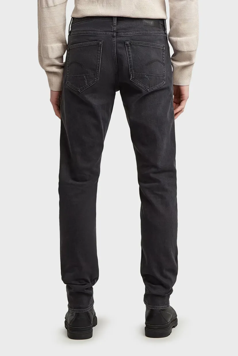 Чоловічі чорні джинси 3301 Slim 3