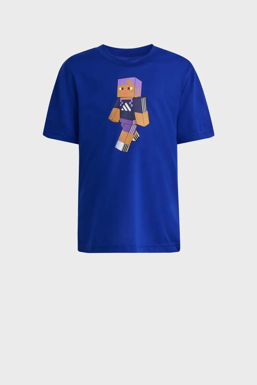 Дитяча синя футболка ADIDAS MINECRAFT TRAINING 6