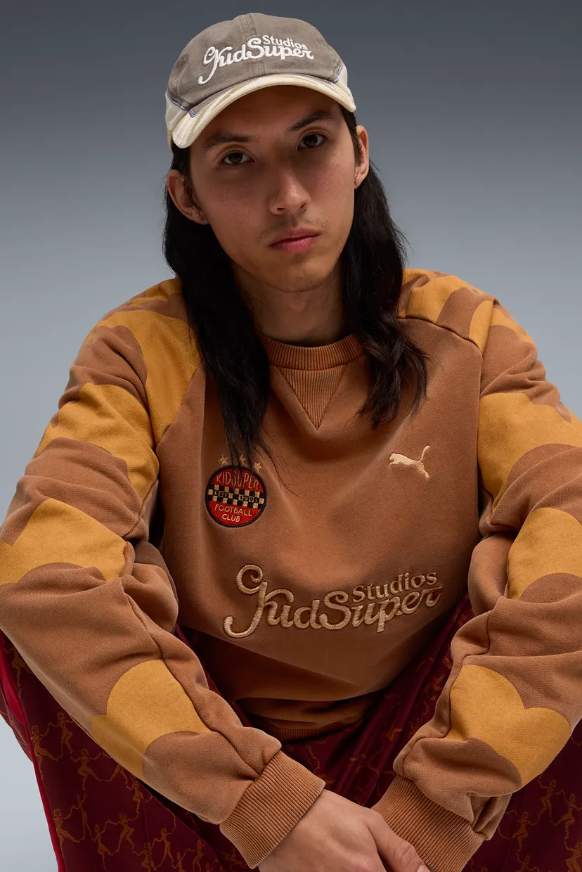 Бежевая кепка PUMA x KIDSUPER Baseball Cap 3