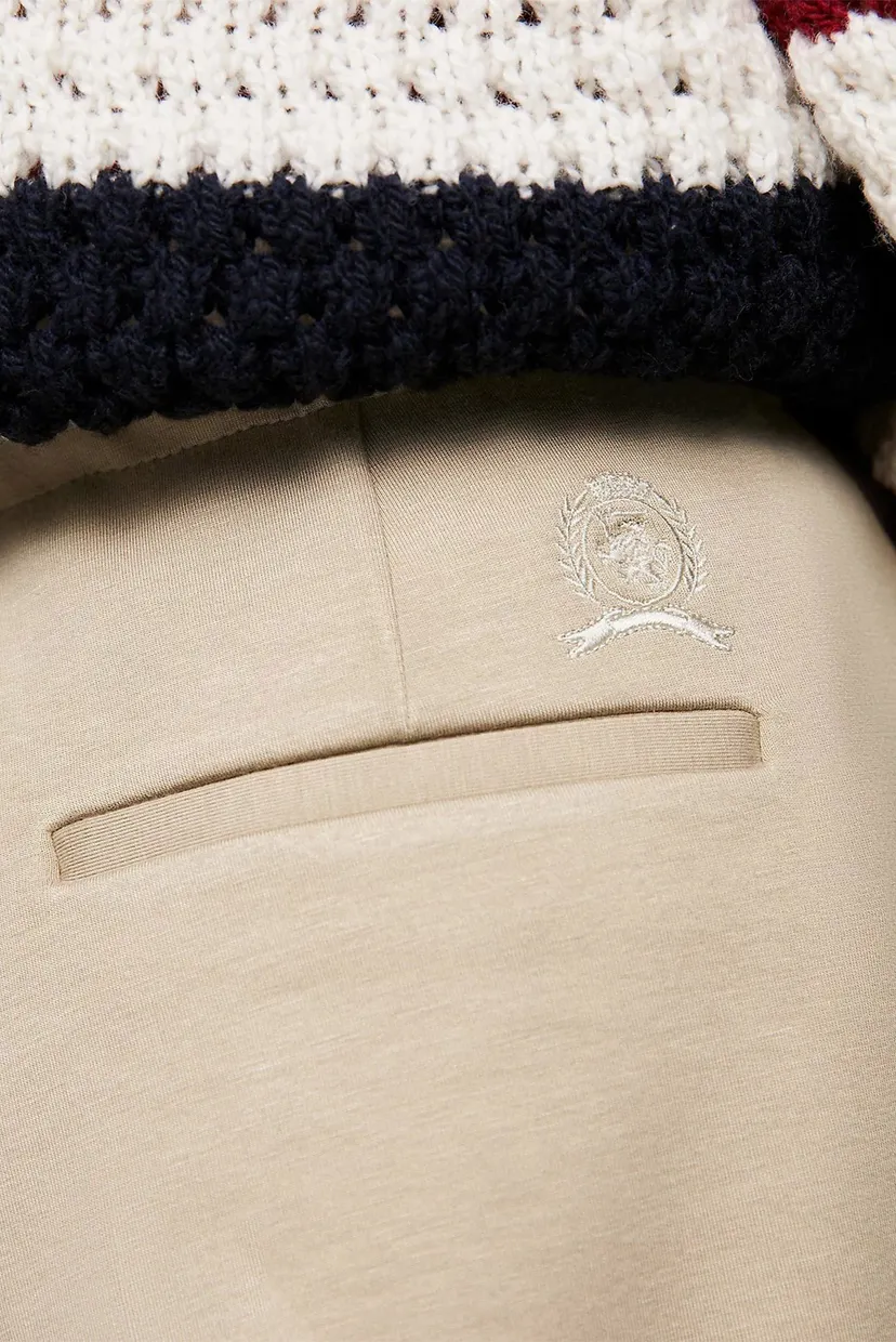 Жіночі бежеві брюки THC JERSEY WIDE LEG 5