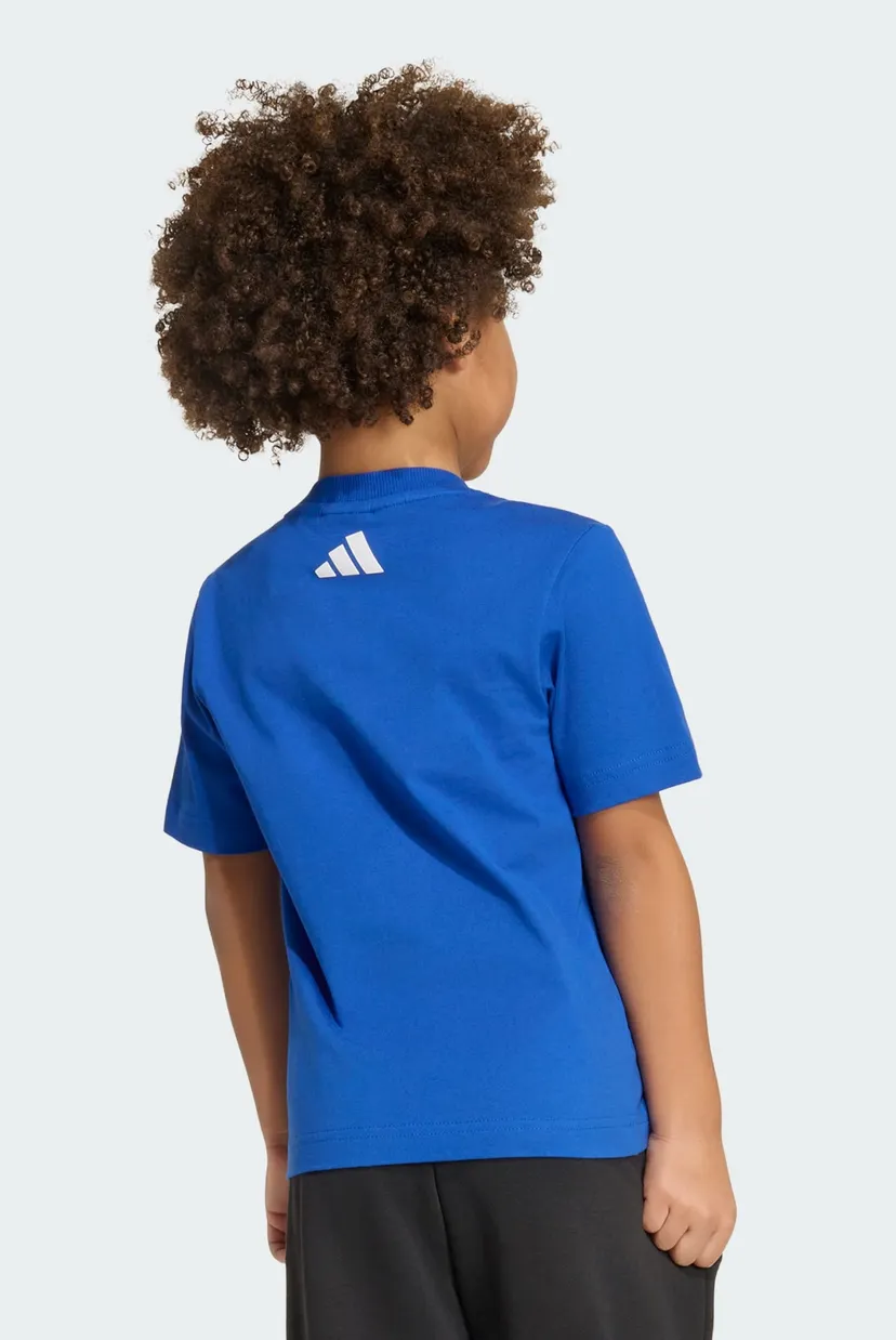 Детская синяя футболка ADIDAS MINECRAFT 5