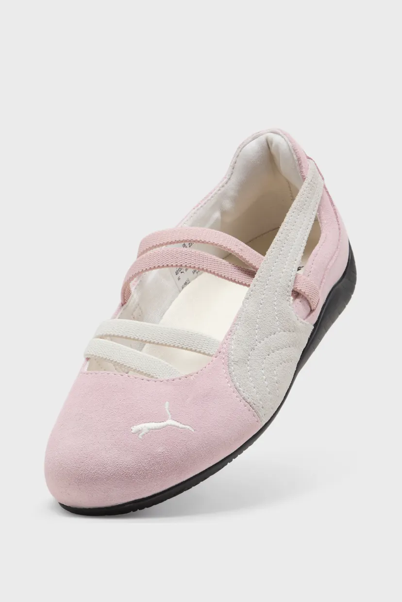 Жіночі пудрові замшеві балетки Speedcat Ballet Suede Shoes Women 5