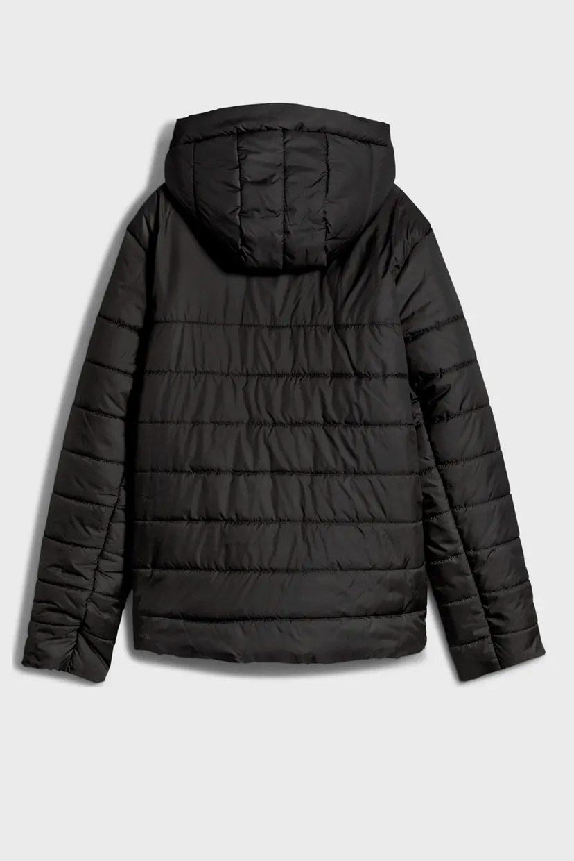 Жіноча чорна куртка Essentials Hooded Padded Jacket Women 5