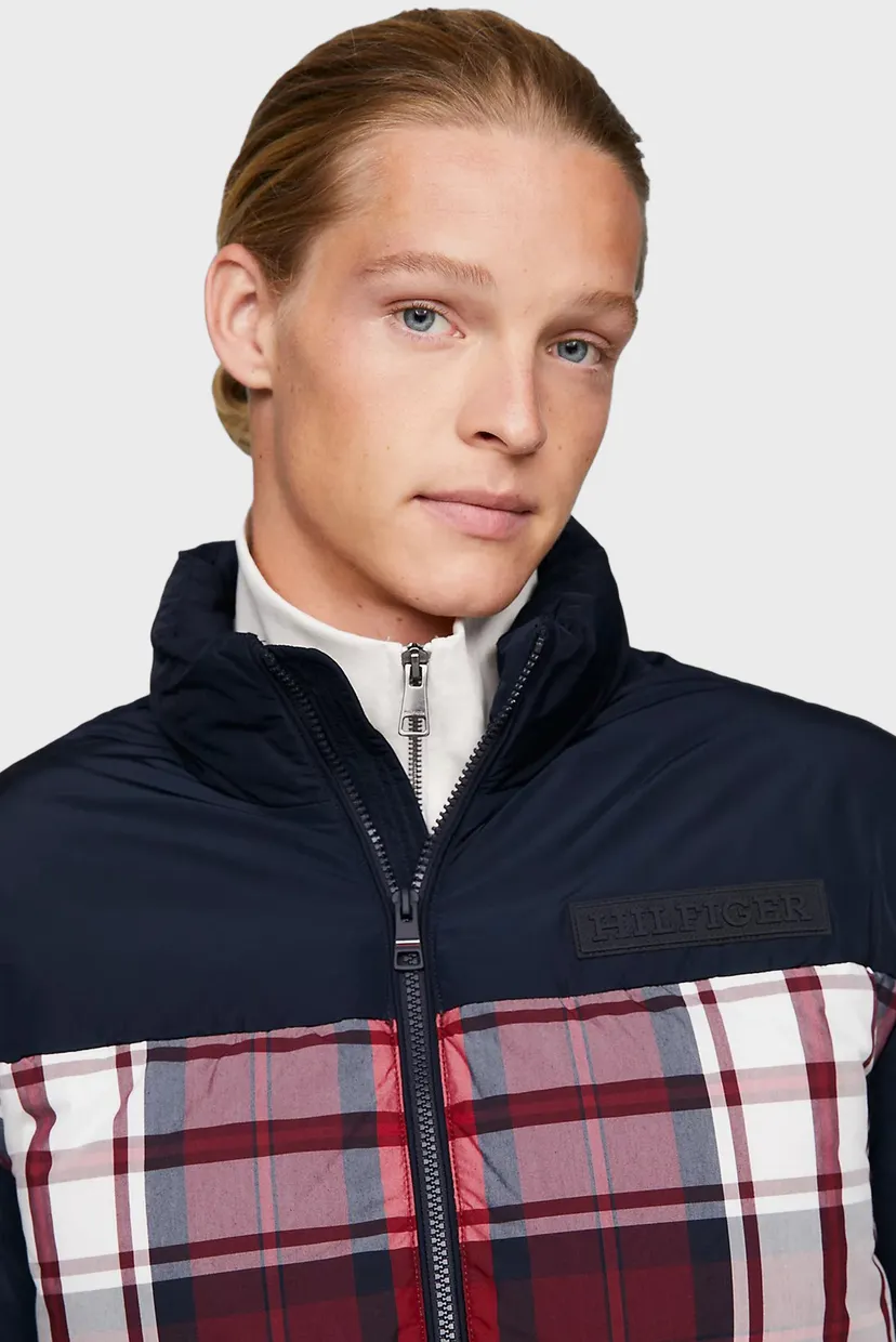 Чоловіча картата куртка NEW YORK CHECK PUFFER JACKET 4