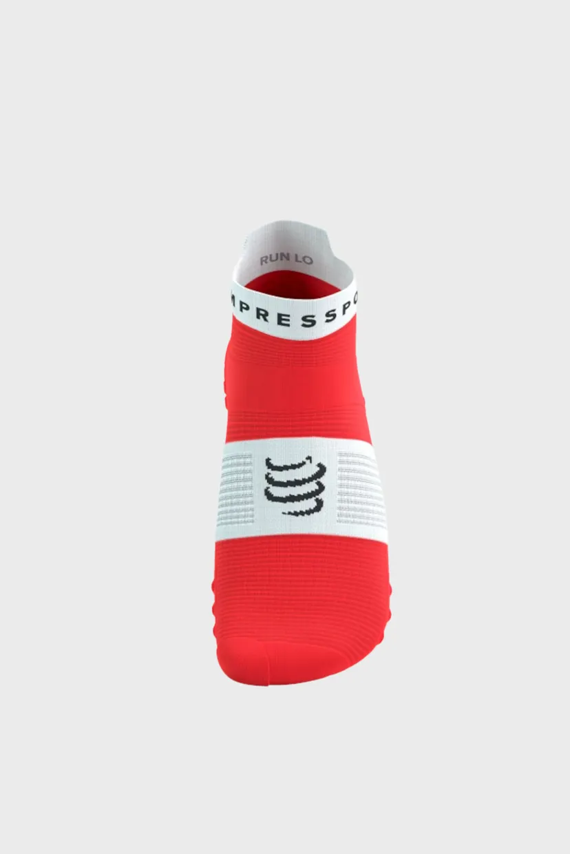 Красные носки PRO RACING SOCKS V4.0 RUN LOW 3