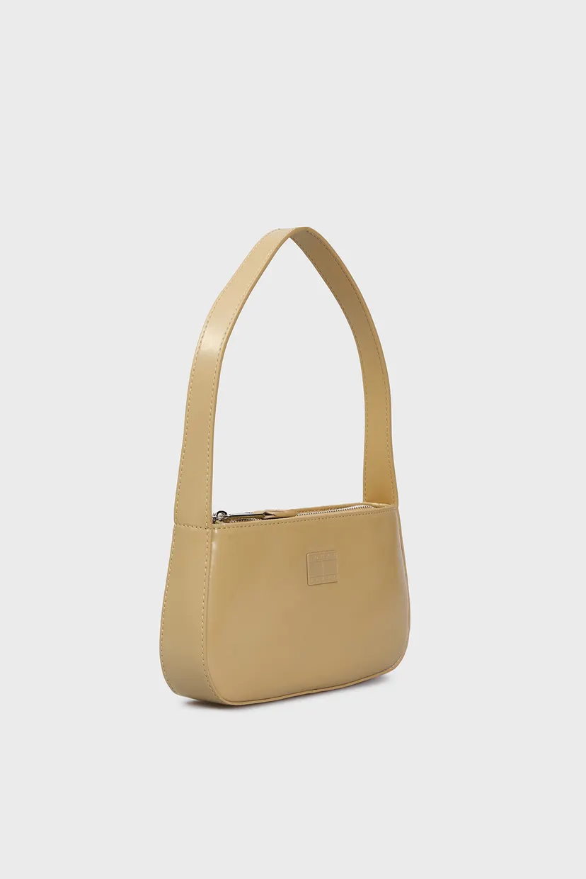 Жіноча бежева сумка TJW ESS MUST SHOULDER BAG BOX PU 3