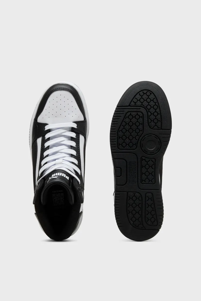 Женские черные кроссовки Rebound Femme Mid Sneakers Women 4