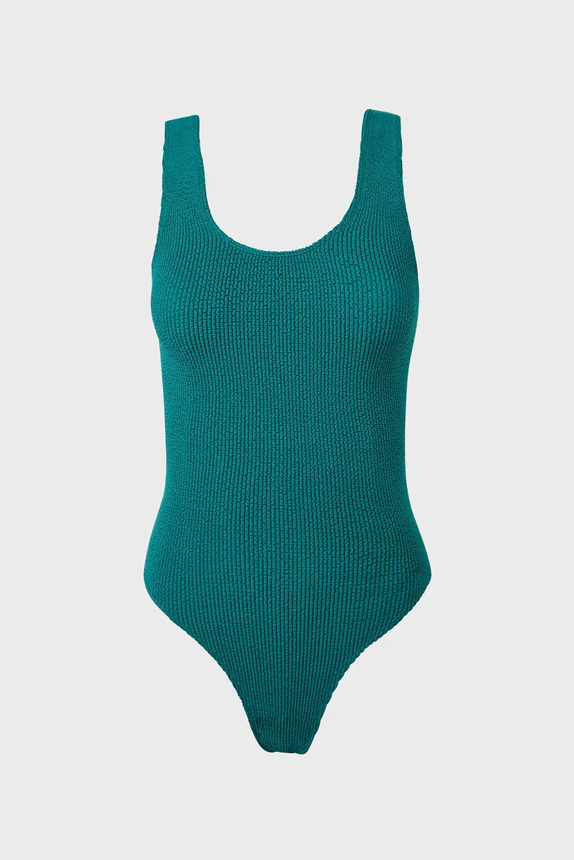 Жіночий бірюзовий купальник ONESIZE 4