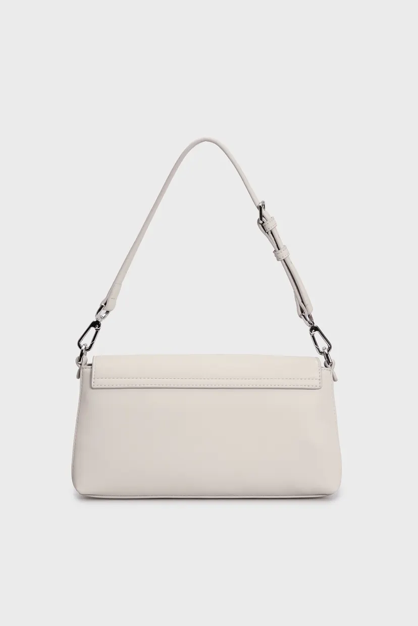 Жіноча біла сумка CK MUST SHOULDER BAG 5
