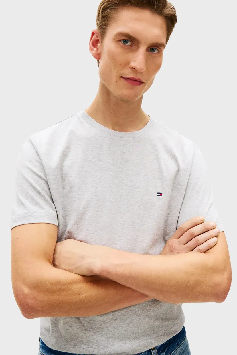 Мужская серая футболка ESS SEASONAL REG FIT 4