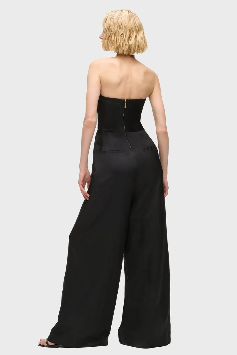Женский черный комбинезон TAILORED 3