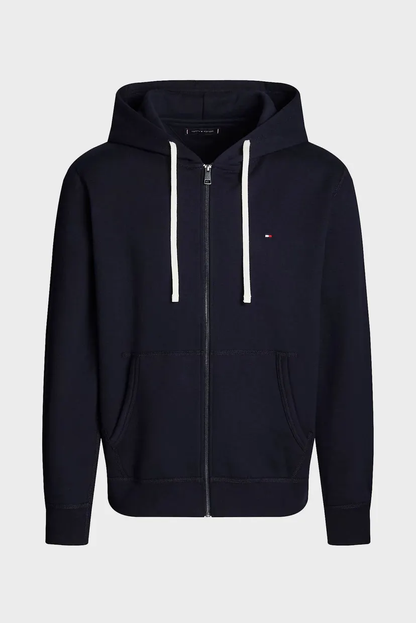 Чоловіче темно-синє худі ESSENTIAL FLEECE ZIP THROUGH 5