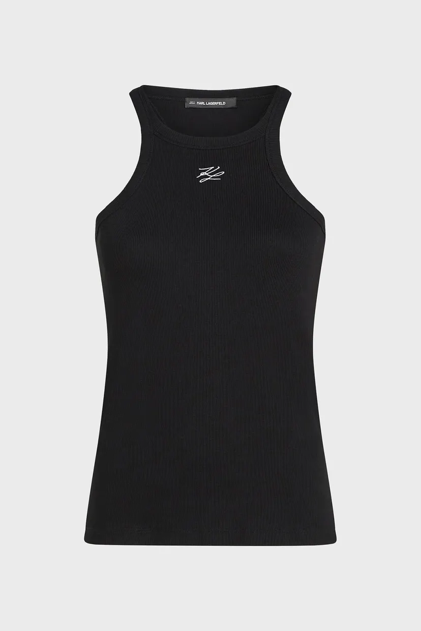 Женская черная майка AUTOGRAPH TANK 5