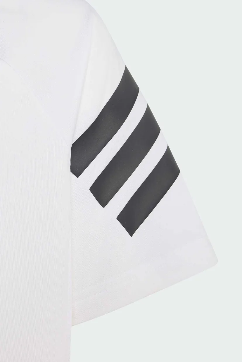 Дитяча біла футболка SPORT ICONS 3 STRIPES 4