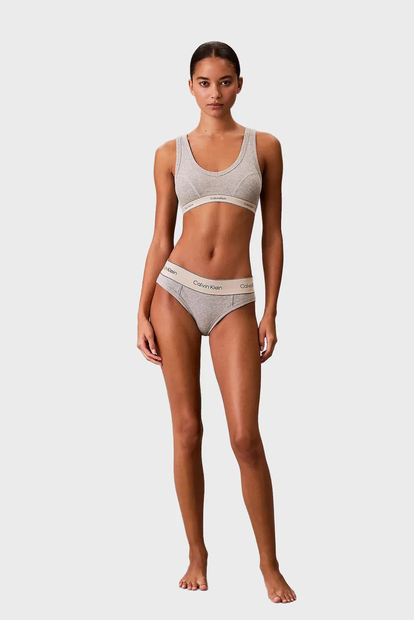 Женский серый бюстгальтер LIGHTLY LINED TRAINGLE BRALETTE 3